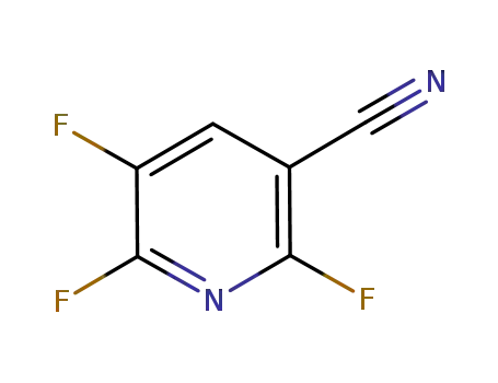 2,5,6-Trifluoropyridine-3-carbonitrile cas no. 870065-73-9 98%