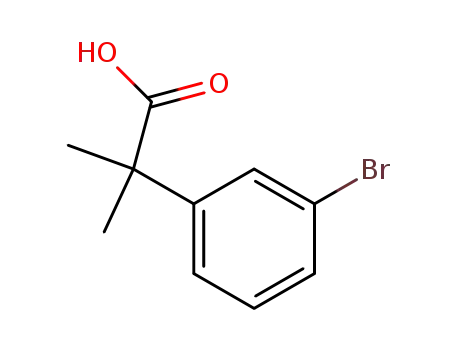 Benzeneacetic acid, 3-bromo-α,α-dimethyl-