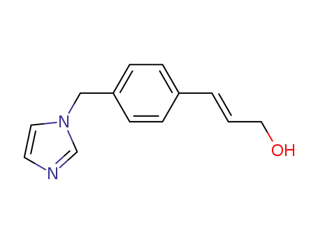 2-Propen-1-ol, 3-[4-(1H-imidazol-1-ylmethyl)phenyl]-, (E)-