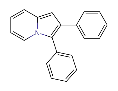 Molecular Structure of 21812-61-3 (2,3-diphenylindolizine)