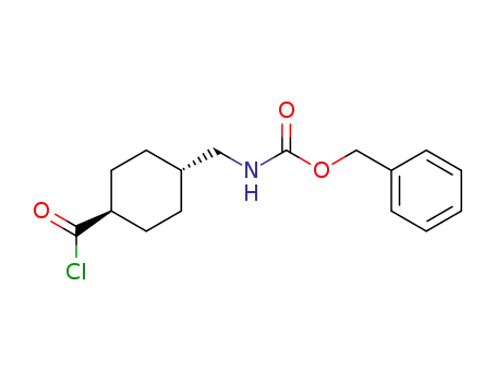 Trans-4-(N-carbobenzyloxy)aminomethyl-1-cyclohexane carbonyl chloride