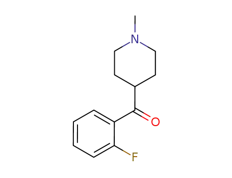 Methanone, (2-fluorophenyl)(1-methyl-4-piperidinyl)-