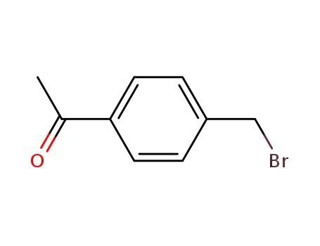 Molecular Structure of 51229-51-7 (1-(4-(Bromomethyl)phenyl)ethanone)