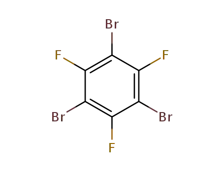 Molecular Structure of 2368-49-2 (1,3,5-tribromo-2,4,6-trifluoro-benzene)