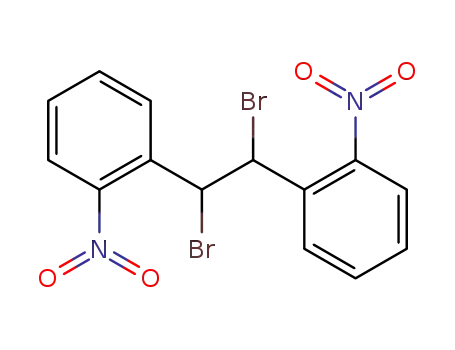 Molecular Structure of 57661-72-0 (Benzene, 1,1-(1,2-dibromo-1,2-ethanediyl)bis(2-nitro-)