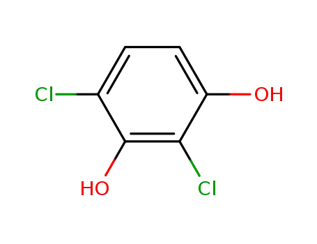 Molecular Structure of 16606-61-4 (2,4-Dichlororesorcinol)