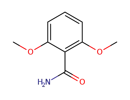 Molecular Structure of 21864-67-5 (2,6-Dimethoxybenzamide)