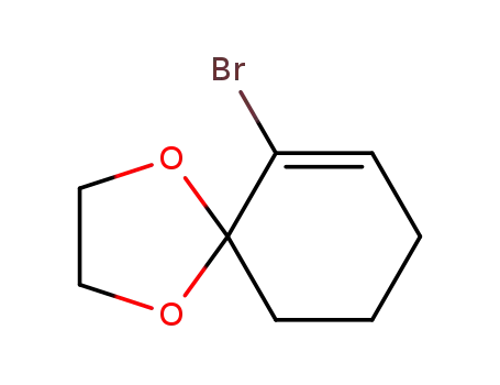 1,4-Dioxaspiro[4.5]dec-6-ene, 6-bromo-