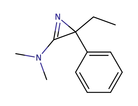 2-ethyl-N,N-dimethyl-2-phenyl-2H-aziren-3-amine
