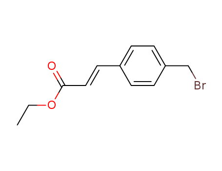 (E)-3-[p-Bromomethylphenyl]acrylic acid ethyl ester