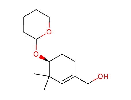 1-Cyclohexene-1-methanol,
3,3-dimethyl-4-[(tetrahydro-2H-pyran-2-yl)oxy]-, (4S)-