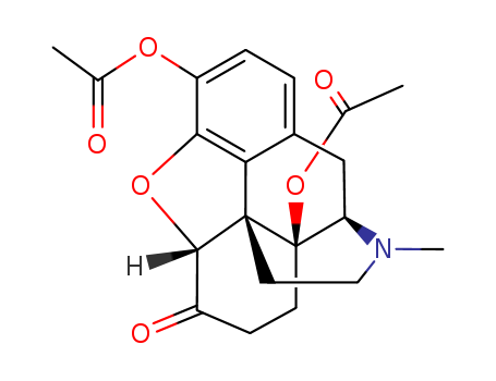 Morphinan-6-one,3,14-bis(acetyloxy)-4,5-epoxy-17-methyl-, (5a)-
