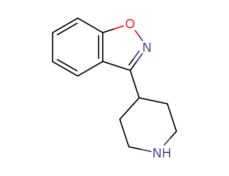 Molecular Structure of 84163-68-8 (3-Piperidin-4-ylbenzo[d]isoxazole)