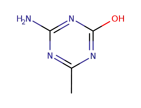 Molecular Structure of 16352-06-0 (4-AMINO-6-METHYL-1,3,5-TRIAZIN-2-OL)