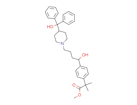 Molecular Structure of 154825-96-4 (FEXOFENADINE, METHYL ESTER)
