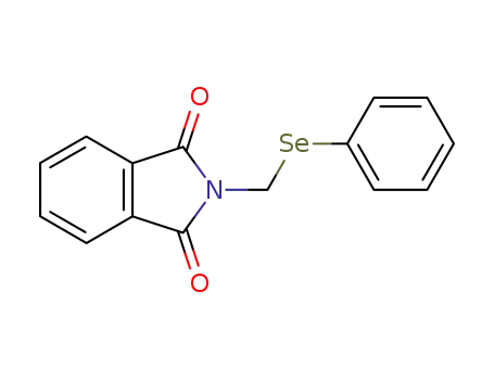 Molecular Structure of 93378-90-6 (1H-Isoindole-1,3(2H)-dione, 2-[(phenylseleno)methyl]-)