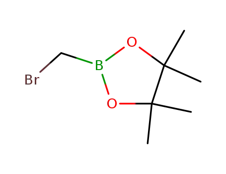 Molecular Structure of 166330-03-6 (Bromomethylboronic acid, pinacol ester)