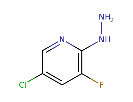 5-chloro-3-fluoro-2-hydrazinylpyridine