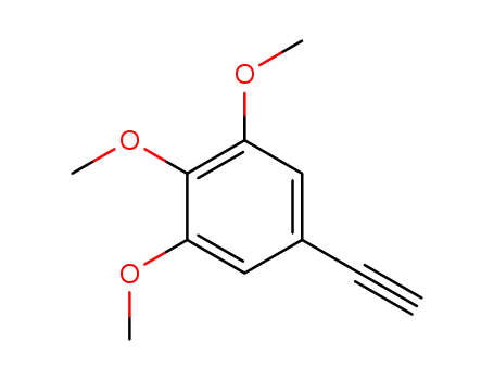 Molecular Structure of 53560-33-1 (Benzene, 5-ethynyl-1,2,3-trimethoxy-)