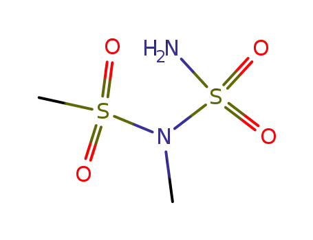 Molecular Structure of 53203-08-0 (Methanesulfonamide, N-(aminosulfonyl)-N-methyl-)