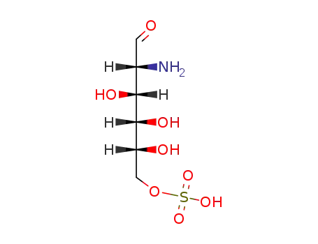 Molecular Structure of 91674-26-9 (GLUCOSAMINE SULFATE)