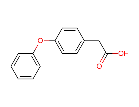 Molecular Structure of 6328-74-1 (4-Phenoxyphenylacetic acid)