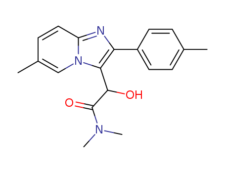 Imidazo[1,2-a]pyridine-3-acetamide,a-hydroxy-N,N,6-trimethyl-2-(4-methylphenyl)-