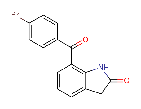 7-(4-Bromobenzoyl)-1,3- dihydro-2H-indol-2-o