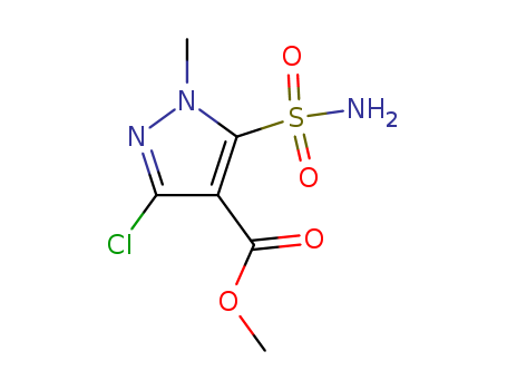 5-(aminosulfonyl)-3-chloro-1-methyl-1H- pyrazol