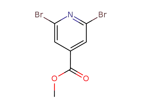 Molecular Structure of 119308-57-5 (Methyl 2,6-dibromopyridine-4-carboxylate)