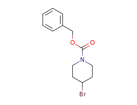 Molecular Structure of 166953-64-6 (BENZYL 4-BROMOTETRAHYDRO-1(2H)-PYRIDINECARBOXYLATE)