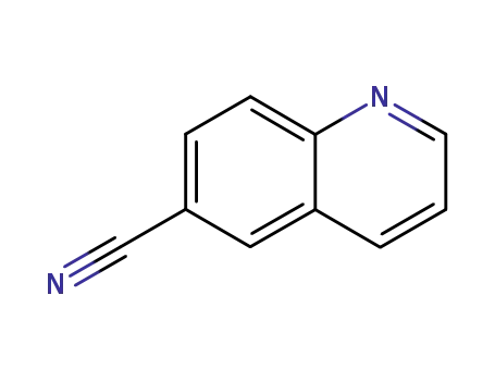 Molecular Structure of 23395-72-4 (quinoline-6-carbonitrile)