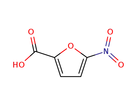 Molecular Structure of 645-12-5 (5-Nitro-2-furoic acid)