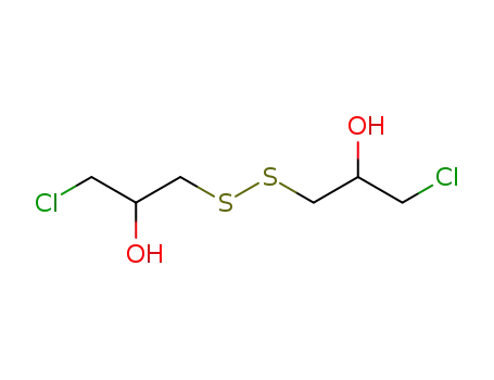 Molecular Structure of 5521-80-2 (2-Propanol, 1,1'-dithiobis[3-chloro-)