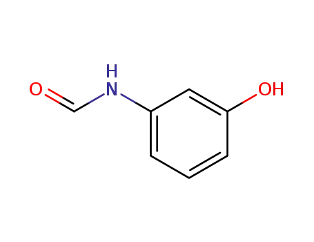 Molecular Structure of 24891-35-8 (N-(3-hydroxyphenyl)formamide)