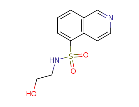 5-Isoquinolinesulfonamide, N-(2-hydroxyethyl)-