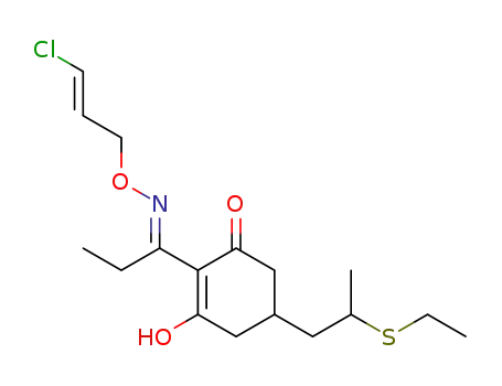Molecular Structure of 99129-21-2 (Clethodim)