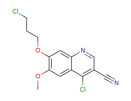 4-Chloro-7-(3-chloropropoxy)-6-Methoxyquinoline-3-carbonitrile