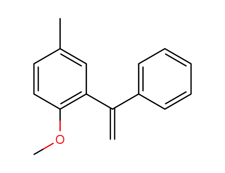 Benzene, 1-methoxy-4-methyl-2-(1-phenylethenyl)-