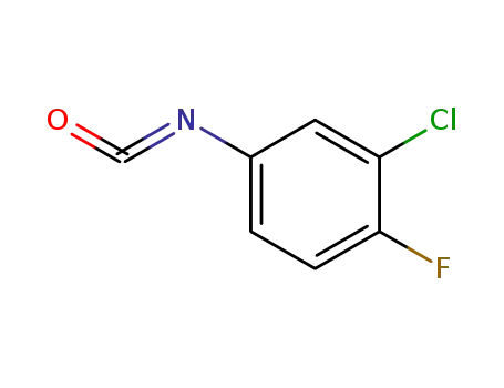 3-chloro-4-(fluorophenyl)isocyanate