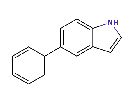 Molecular Structure of 66616-72-6 (5-PHENYL-1H-INDOLE)