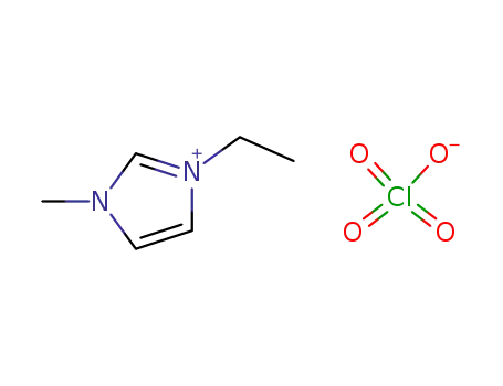 Molecular Structure of 65039-04-5 (3-Ethyl-1-methyl-1H-imidazolium perchlorate)