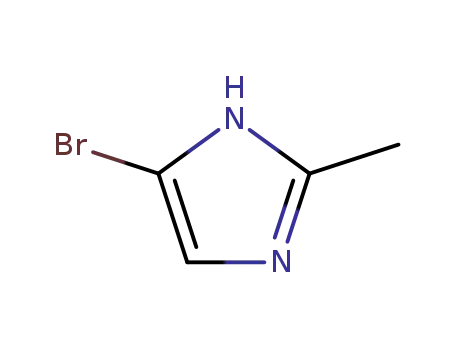 Molecular Structure of 16265-11-5 (4-Bromo-2-methylimidazole)