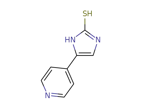 Molecular Structure of 146366-04-3 (5-(PYRIDIN-4-YL)-1H-IMIDAZOLE-2-THIOL)