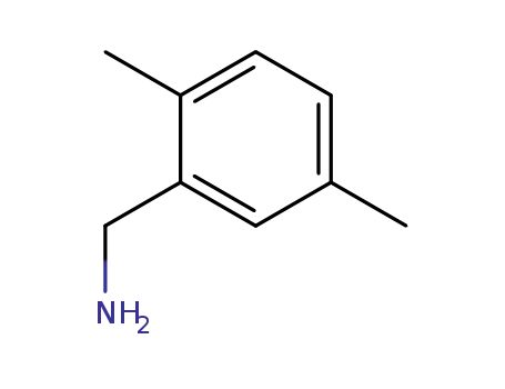 Molecular Structure of 93-48-1 (2,5-Dimethylbenzylamine)