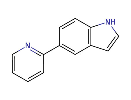 1H-Indole, 5-(2-pyridinyl)-