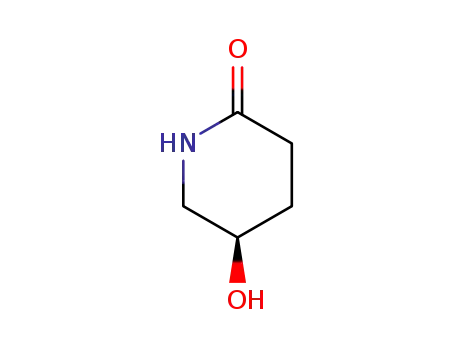 2-Piperidinone, 5-hydroxy-, (5R)-