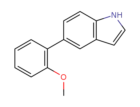 1H-Indole, 5-(2-methoxyphenyl)-
