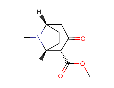 8-Azabicyclo[3.2.1]octane-2-carboxylic acid, 8-methyl-3-oxo-, methyl  ester, (1R,2R,5S)-
