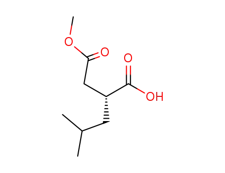 (2R)-2-[(methoxycarbonyl)methyl]-4-methylpentanoic acid